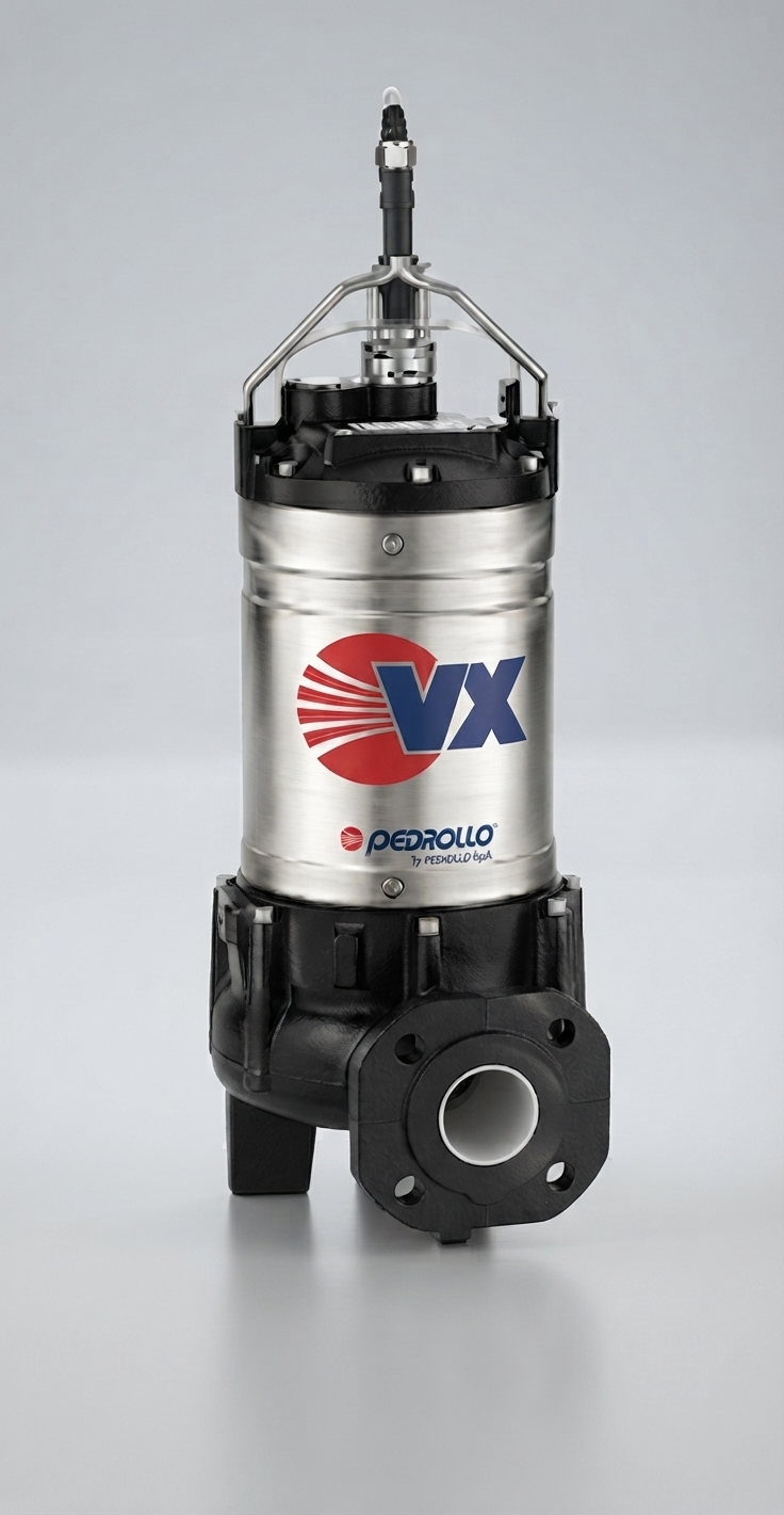 Electrobomba Sumergible Pedrollo VX 75/65 de 7.5 HP Trifásica