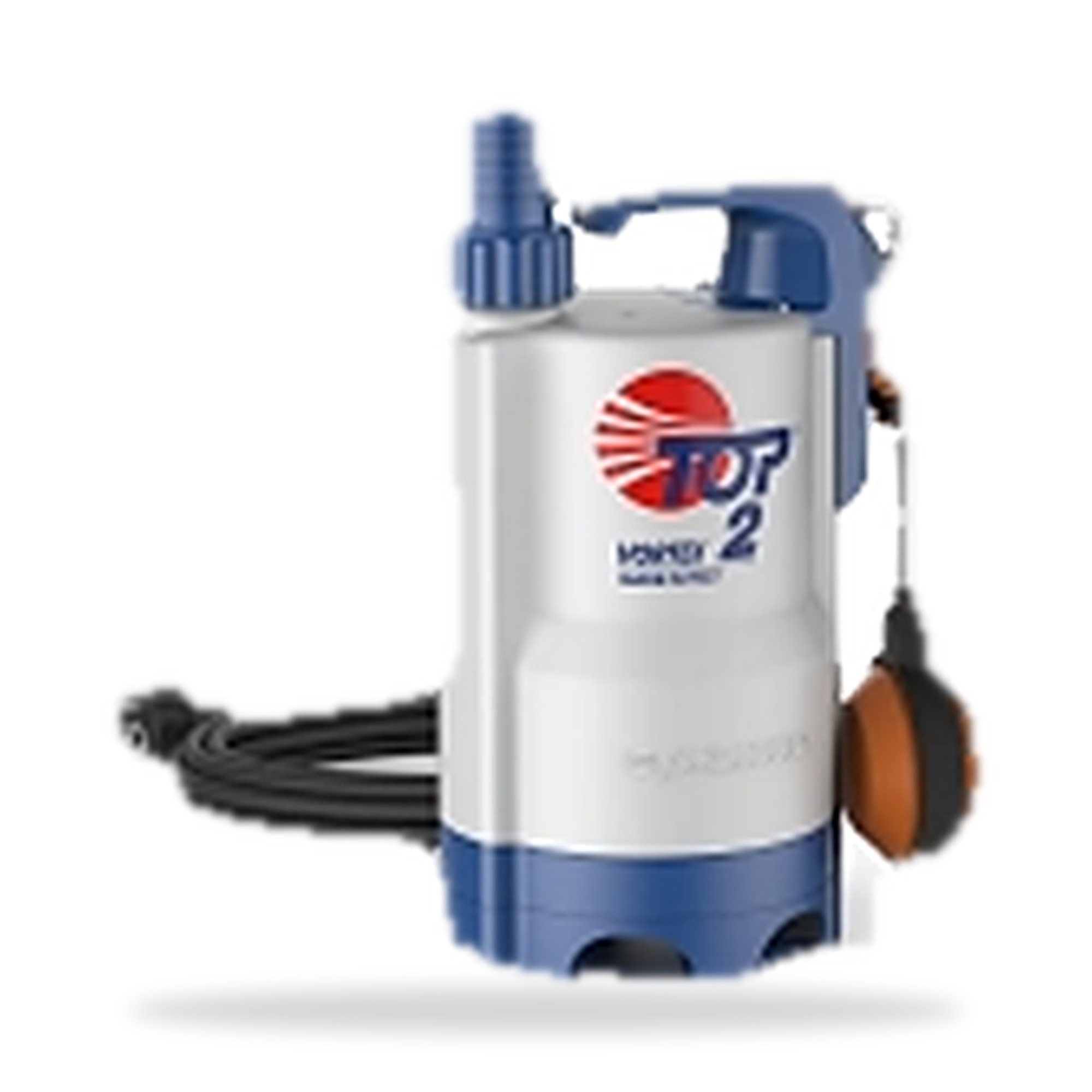 Bomba Sumergible TOP2 VTX (1/2HP) 110/60 Pedrollo para Agua Sucia y Desagüe