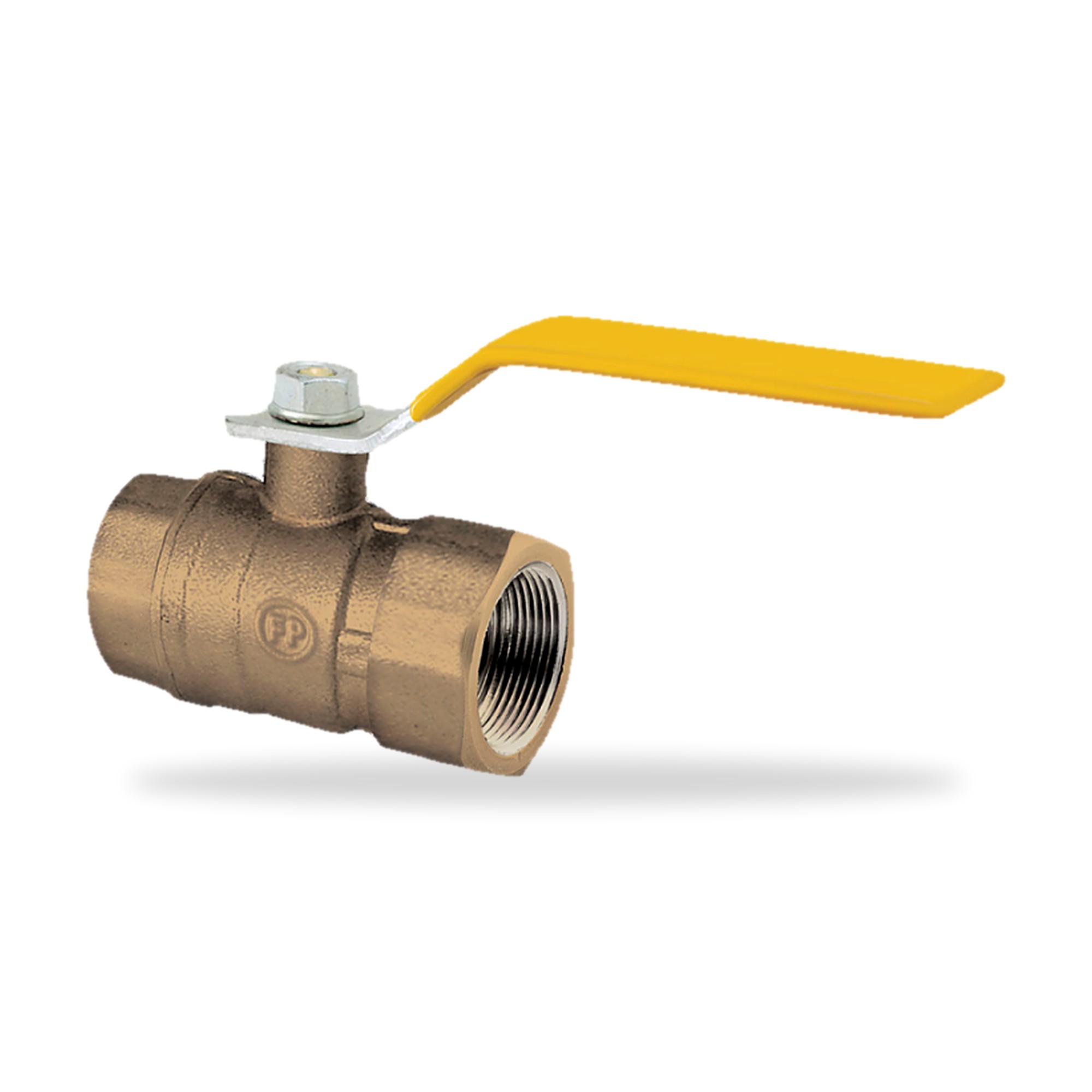 Válvula de Bola 3/4 de Latón para Agua y Gas (Paso Reducido)